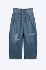 Sandy Blue - VOID JEAN BAGGY TAILLE BASSE - 0