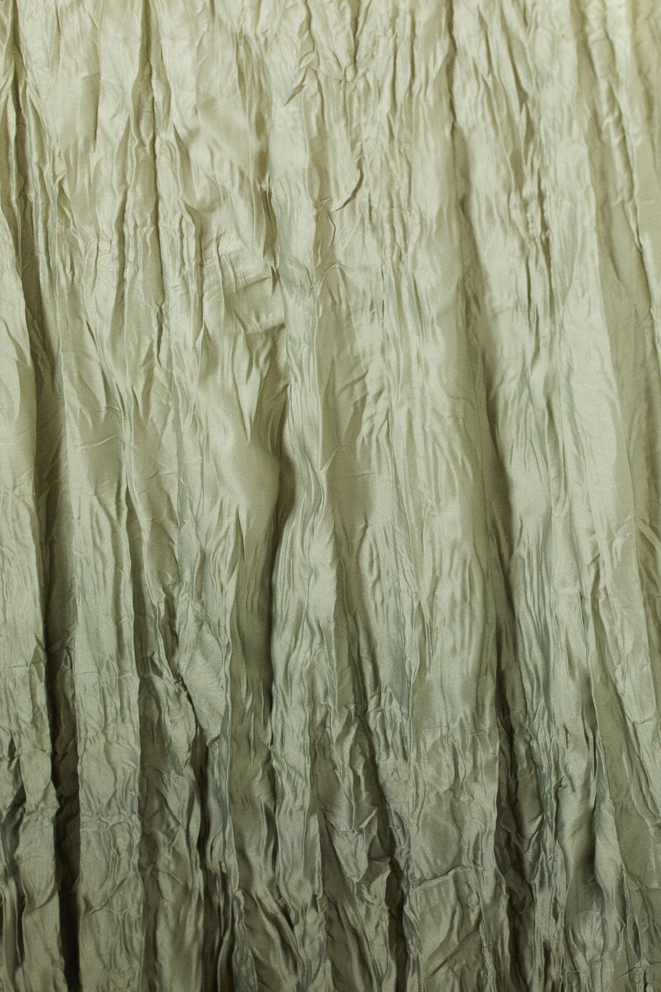 Grünes Ombre - Kleid in Knitteroptik Ina - 1