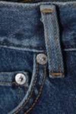 Nobel blue - Barrel Relaxed Tapered Leg Jeans - 1