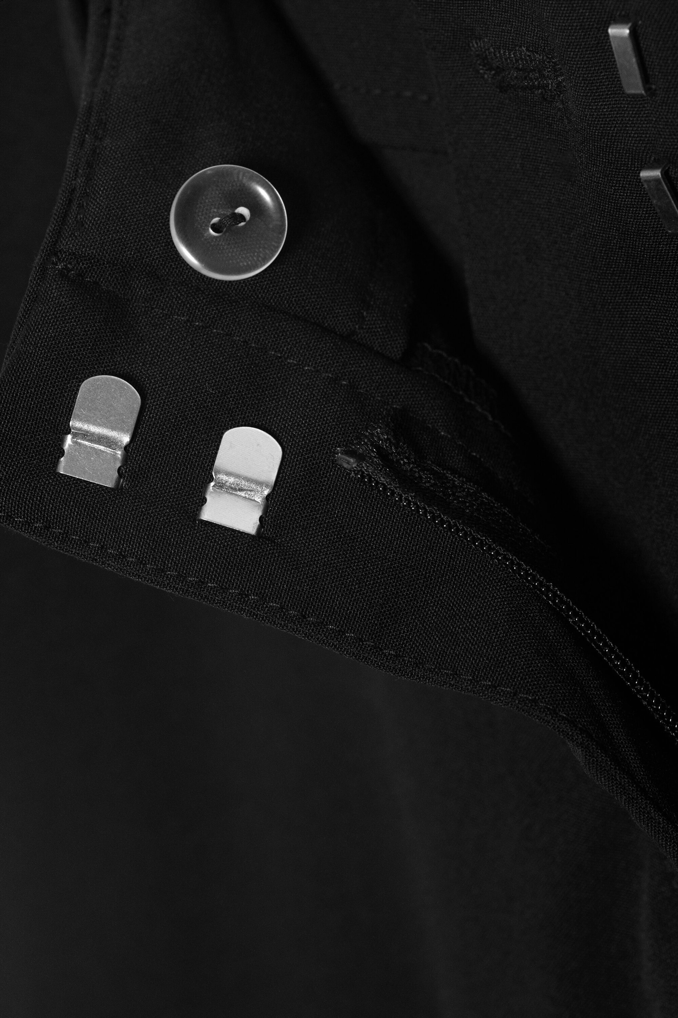 Noir - Pantalon taille basse droit et ajusté - 4