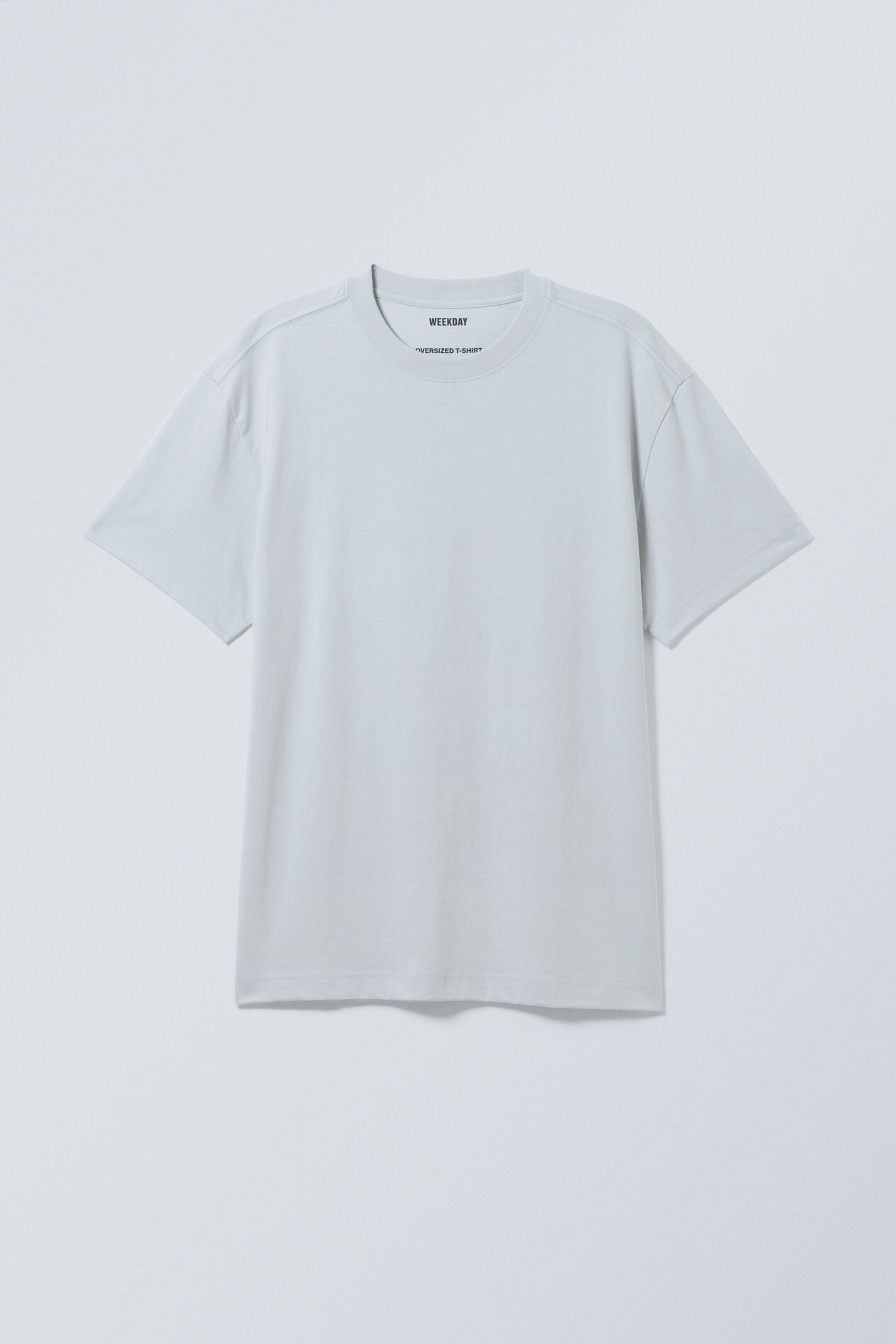 Light Dusty Blue - Oversized Heavyweight T-shirt - 0