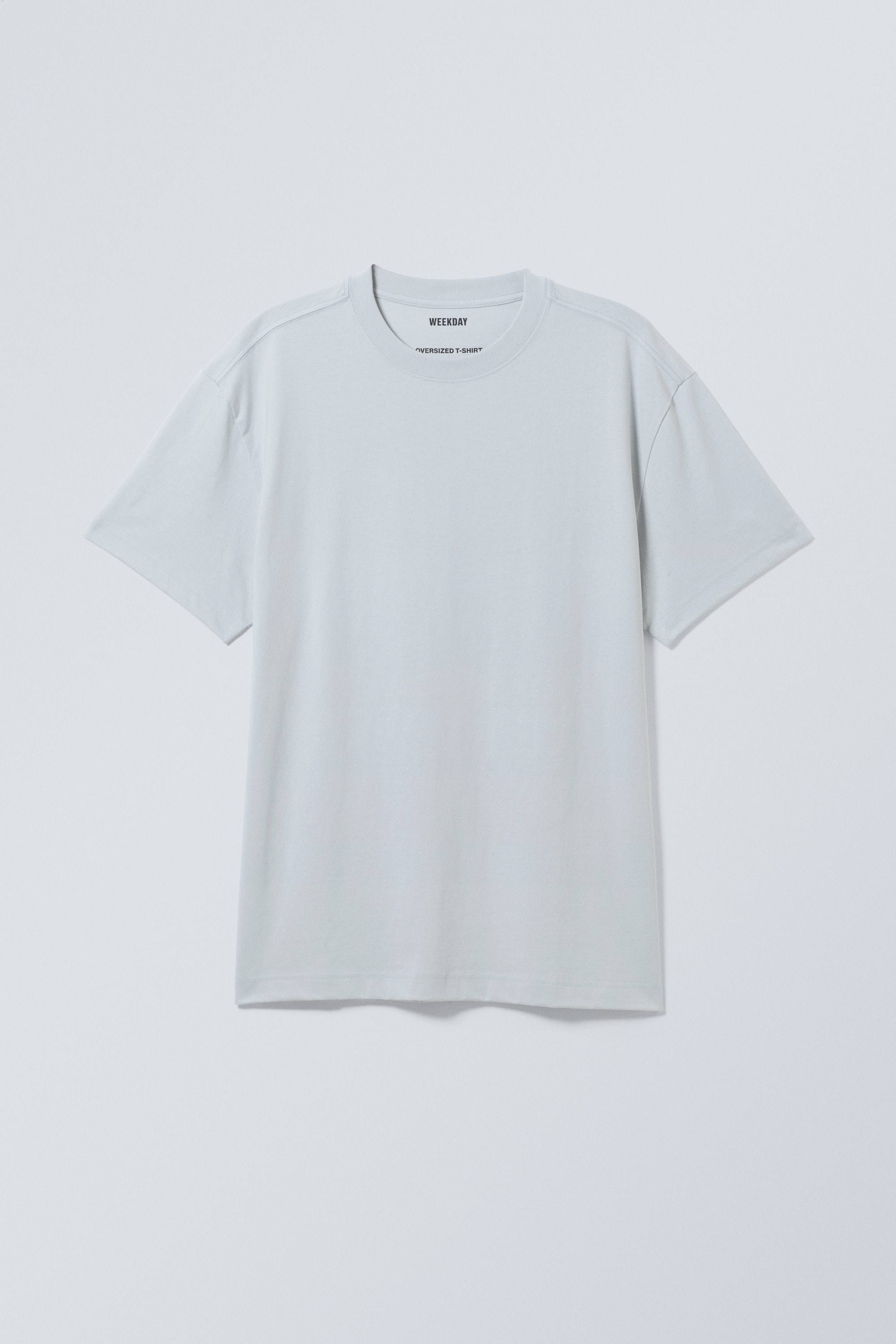 Ljus Dusty Blå - Oversized Heavyweight T-shirt - 0