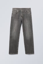 Schwarzer Donner - Space Mid Waist Relaxed Straight Jeans - 0