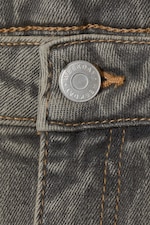Canyon Grey - Medium Grey - Flame Low Rise Slim Flared Jeans - 1