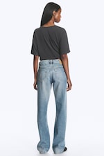 Blue Fade – middels blå - Arrow normal jeans med lavt liv og rette ben - 3