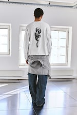 Off-white - Alien Loose-Fit Long-Sleeved T-shirt - 2