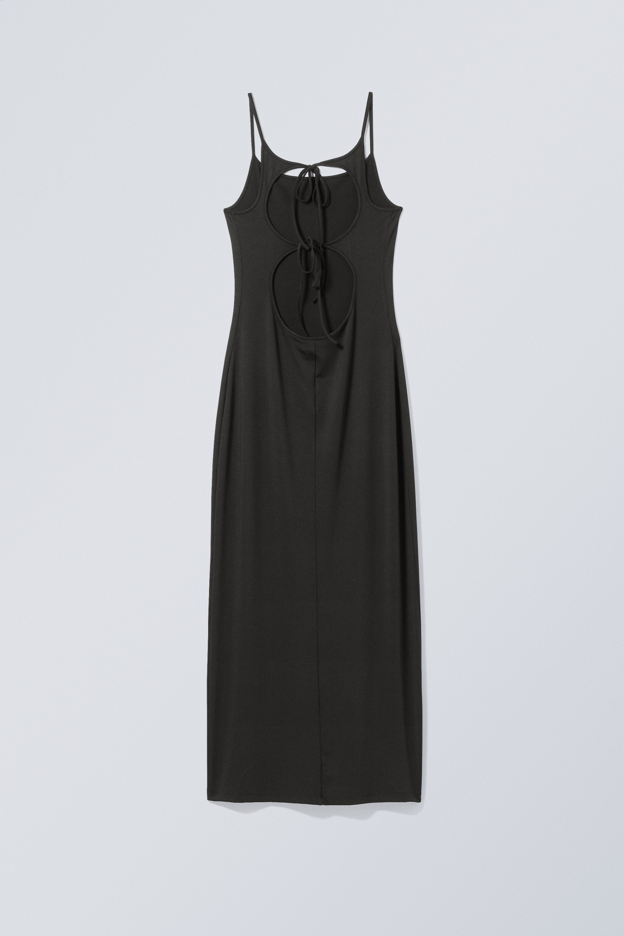 Black - Sophie Open Back Dress - 1