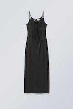 Black - Sophie Open Back Dress - 1