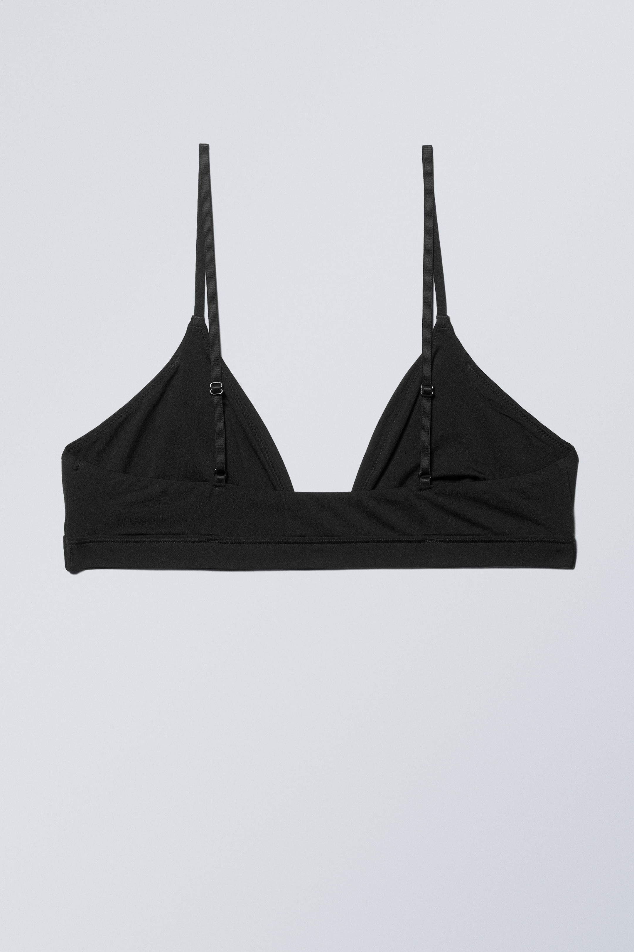 Schwarz - Soul Weicher Triangel-BH - 2