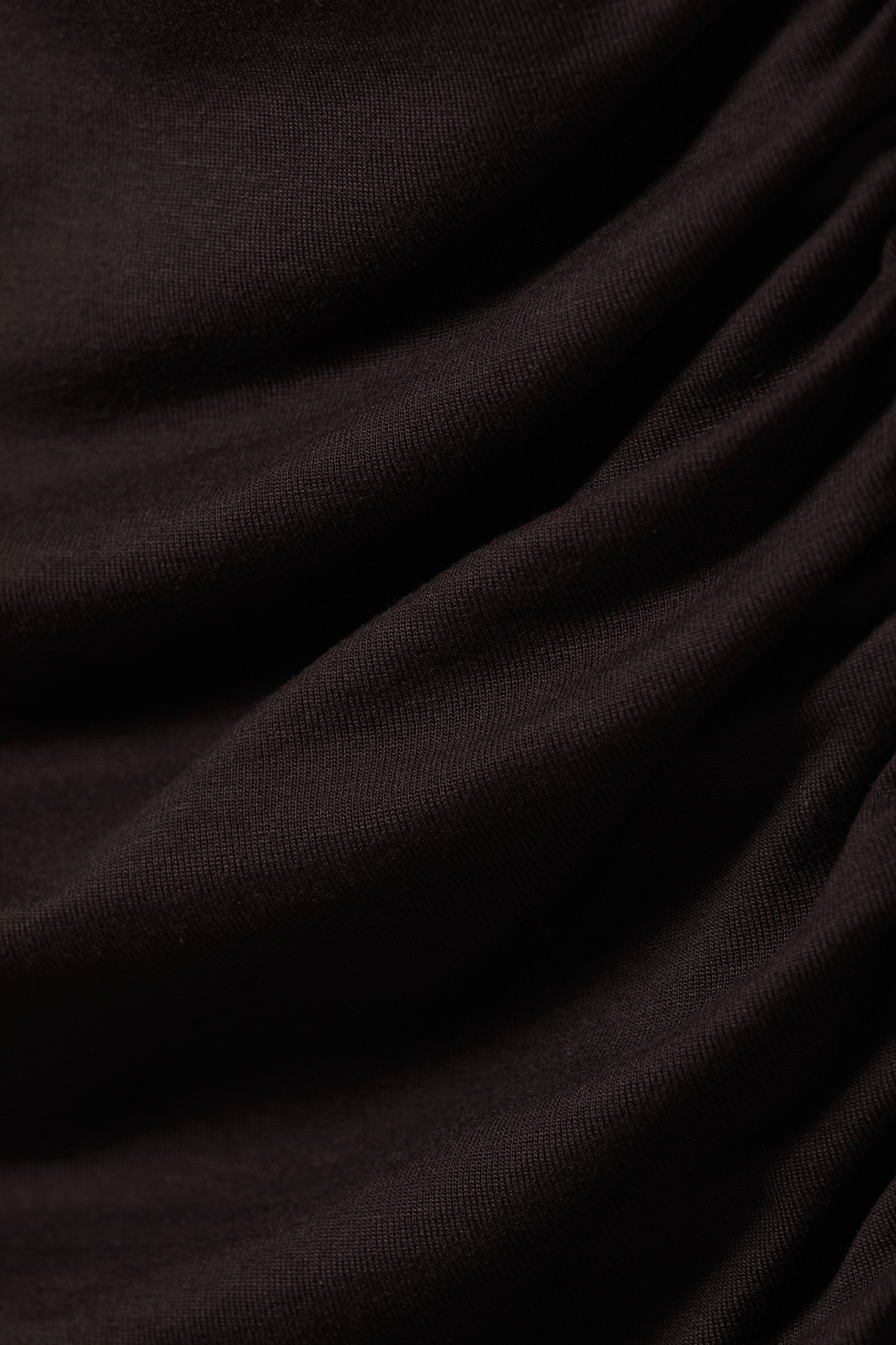 Zobrazit větší obrázek: Drape Asymmetric Lyocell Top - Dark Brown - ŽENY | H&M CZ 6