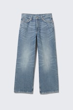 Blue Stream - Medium Blue - Dynasty Low Rise Loose Wide Leg Jeans - 0