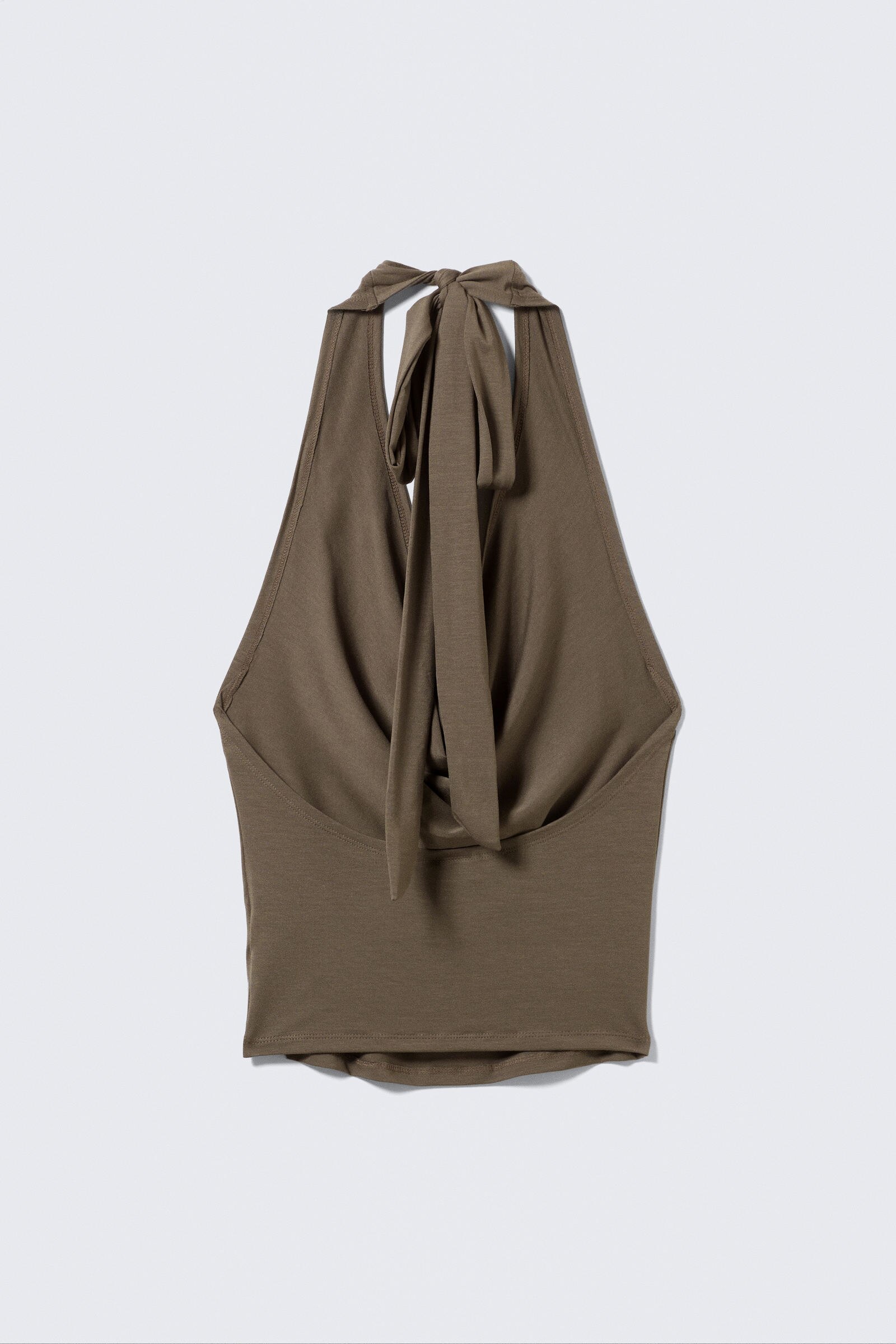 【WOOHWA】HALTER DRAPE OPS HALTER DRAPE OPS - WOOHWA | 60% - Asian Fashion Online Store