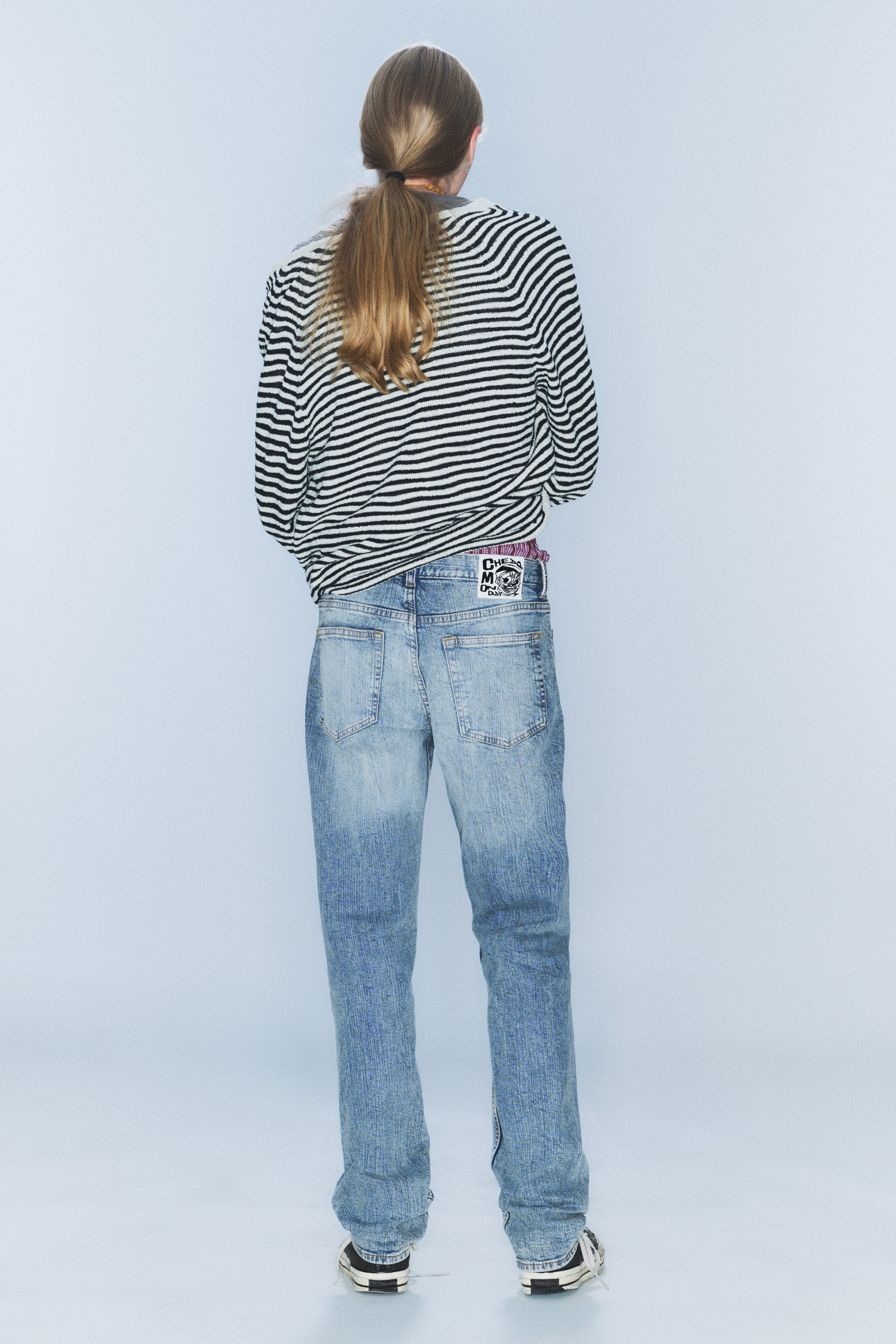 US Blue - Hellblau - Issue –Tapered Jeans mit niedriger Taille - 2