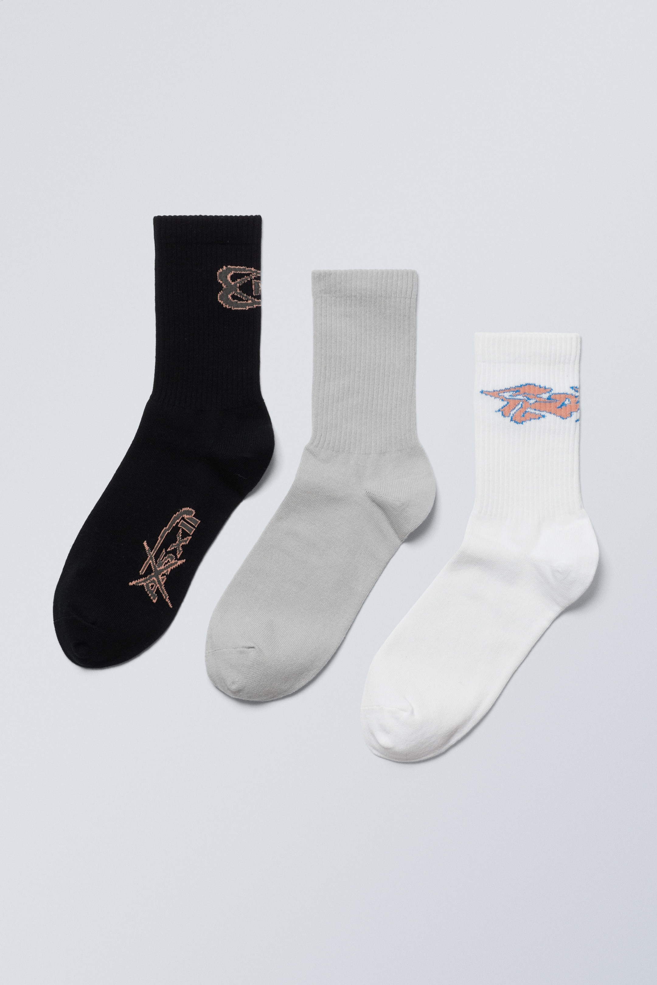 Gaming-Mix - Grafische Sportsocken 3er-Pack - 0