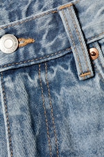 Blue Horses - Medium Blue - Solar Loose Wide Leg Unisex Jeans - 10