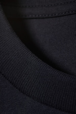 Dark Navy Blue - Loose Boxy T-shirt - 4