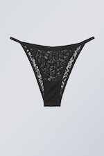 Black - May Tanga Brazilian Brief - 0