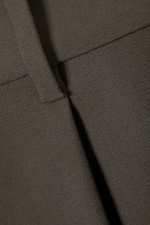 Dark Mole - Low Waist Wide Suiting Trousers - 1