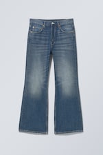Mine Blue - Medium Blue - Time Loose Bootcut Jeans - 0