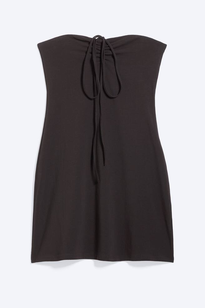 Tube-Minikleid - Dunkelbraun - 1