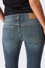 Blue Hymn - Medium Blue - Luna Low Rise Skinny Bootcut Leg Jeans - 3