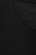 Black - Doorschijnend T-shirt met lange mouwen - 2