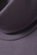 Dusty lilac - Verena Ribbed Turtleneck - 1