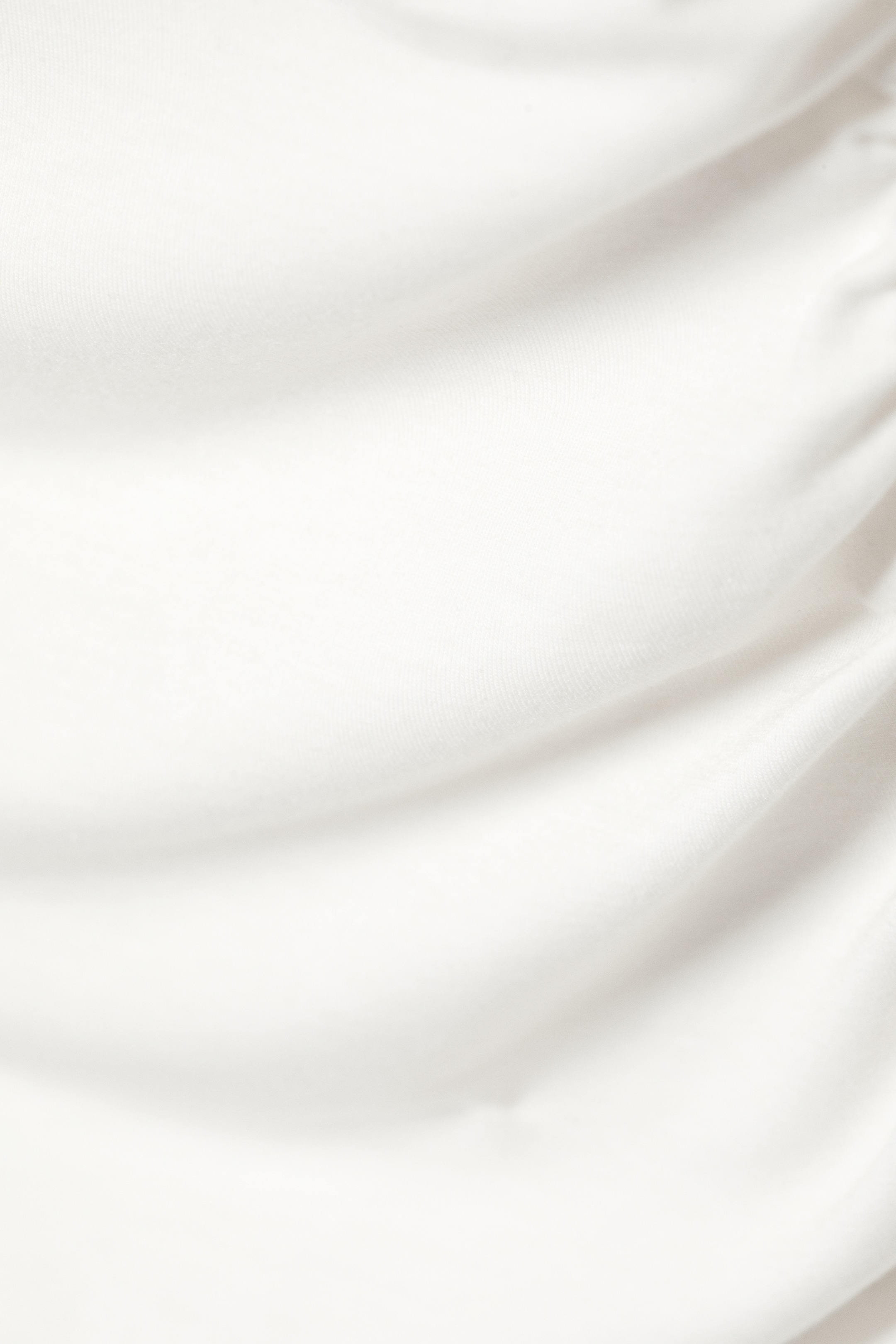 View larger image: Sleeveless Gathered Jersey Top - White - Ladies | H&M GB 6