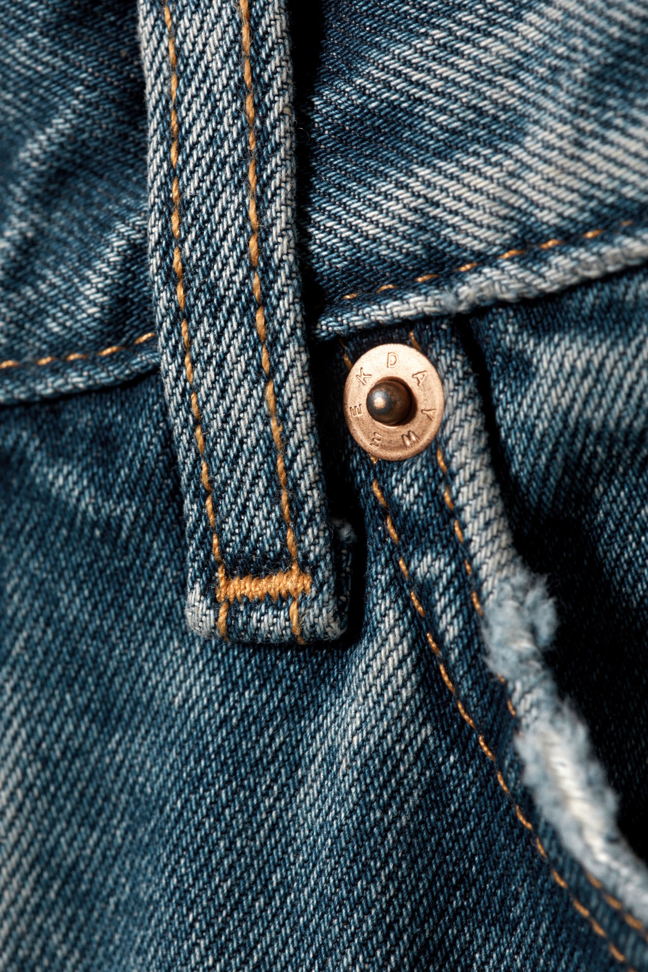 Iron Blue - Mittelblau - Klean Regular Straight Leg Jeans - 2
