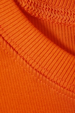 Orange - Easy Cropped Tank Top - 1
