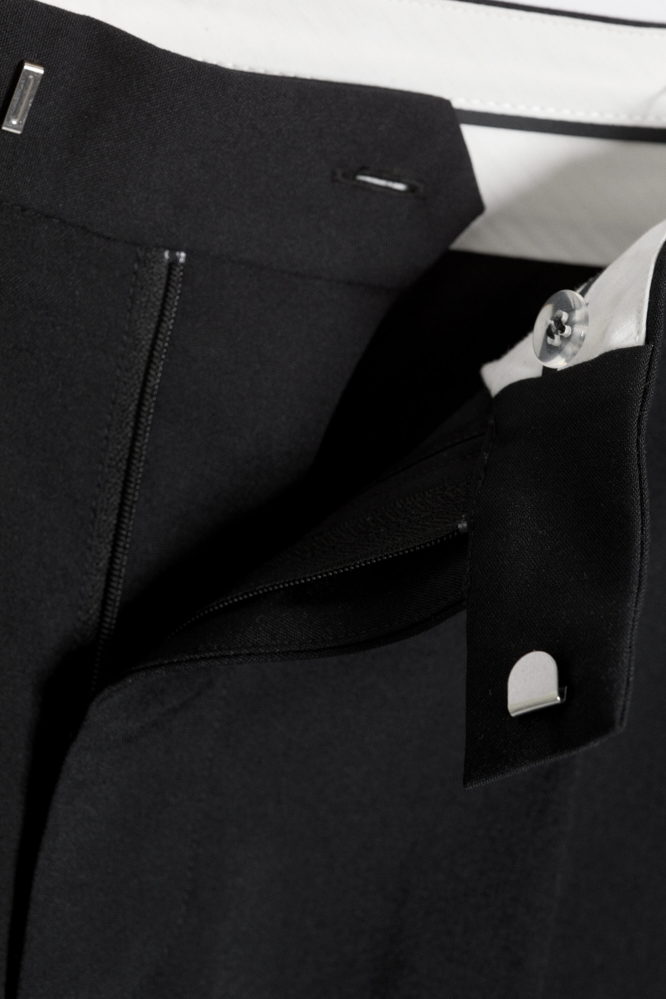 Zwart - Felix Barrel Trousers - 5