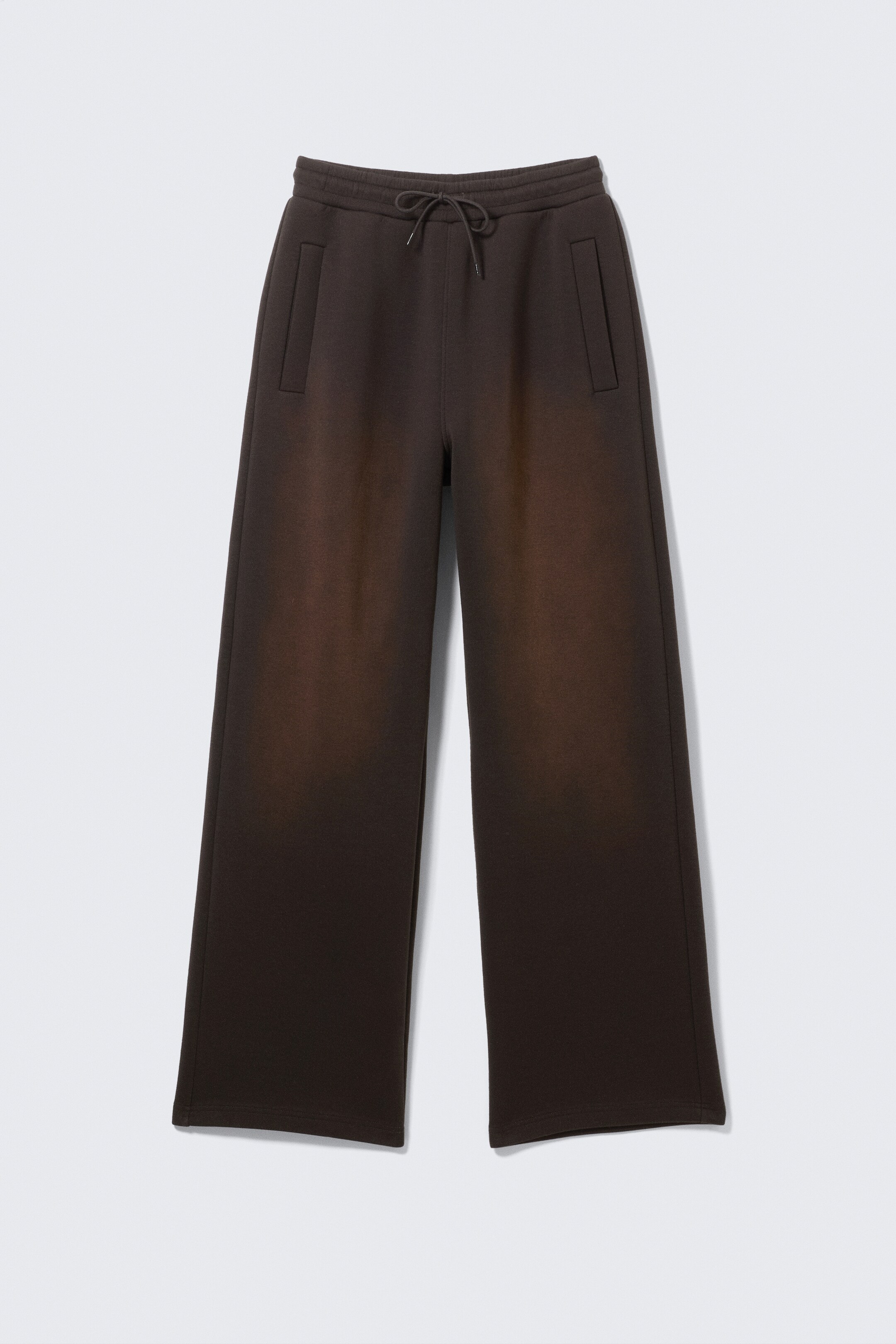 Ver imagen más grande: Pantalón de chándal de neopreno con efecto lavado - Marrón oscuro lavado - HOMBRE | H&M ES 5