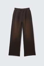 Marron foncé délavé - Pantalon de jogging scuba délavé - 4