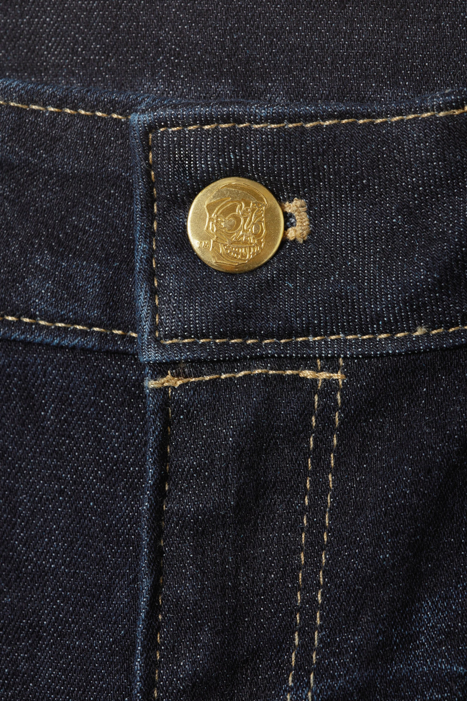 Flared Jeans with Shiny Stars Detail in Blue