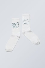 Extrovert Kitten - Bedruckte Sportsocken - 0