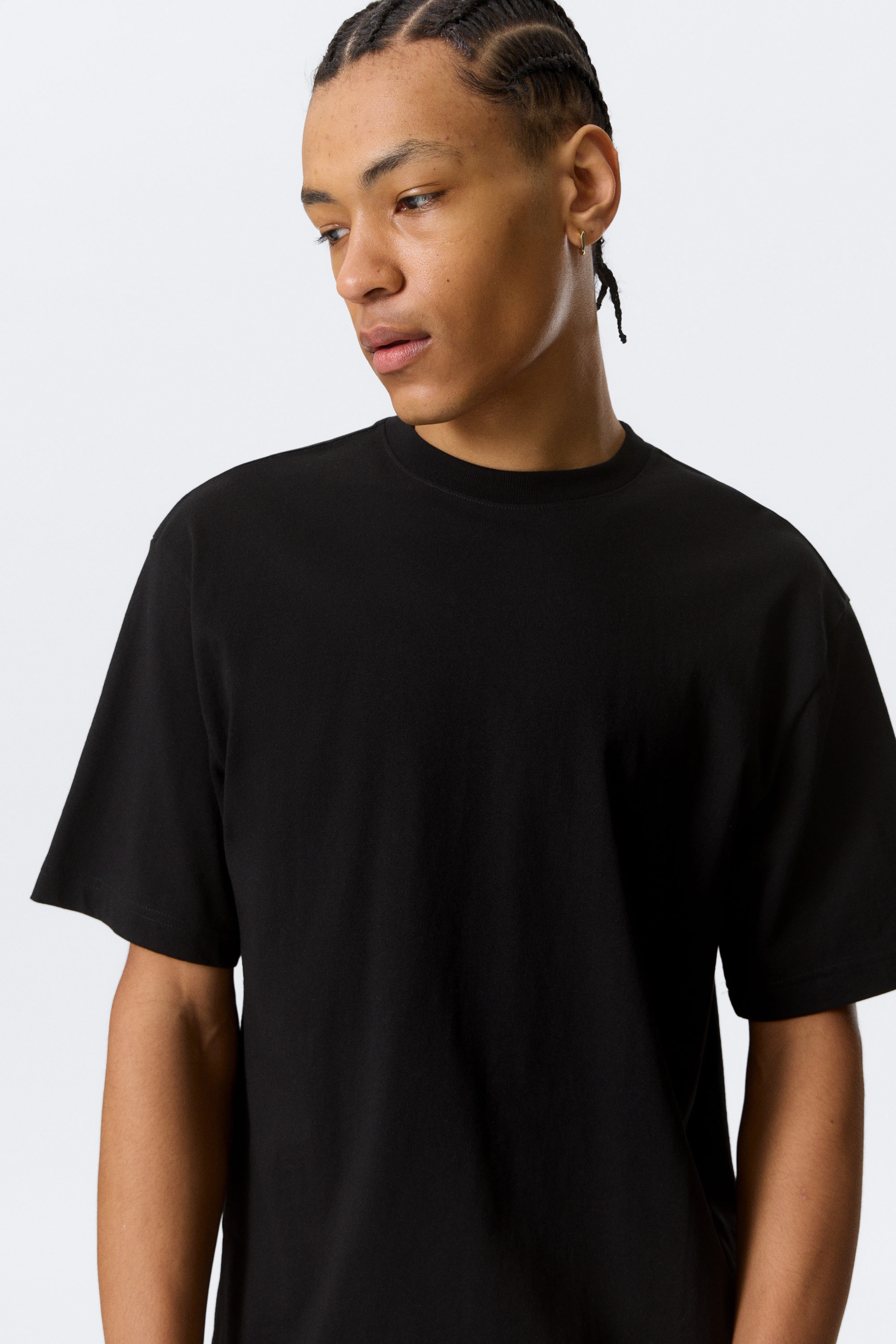 Black - Relaxed T-shirt - 2