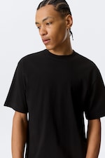 Black - Relaxed T-shirt - 1