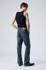 Lake Blue - Medium Blue - Mercury Relaxed Bootcut Leg Jeans - 3