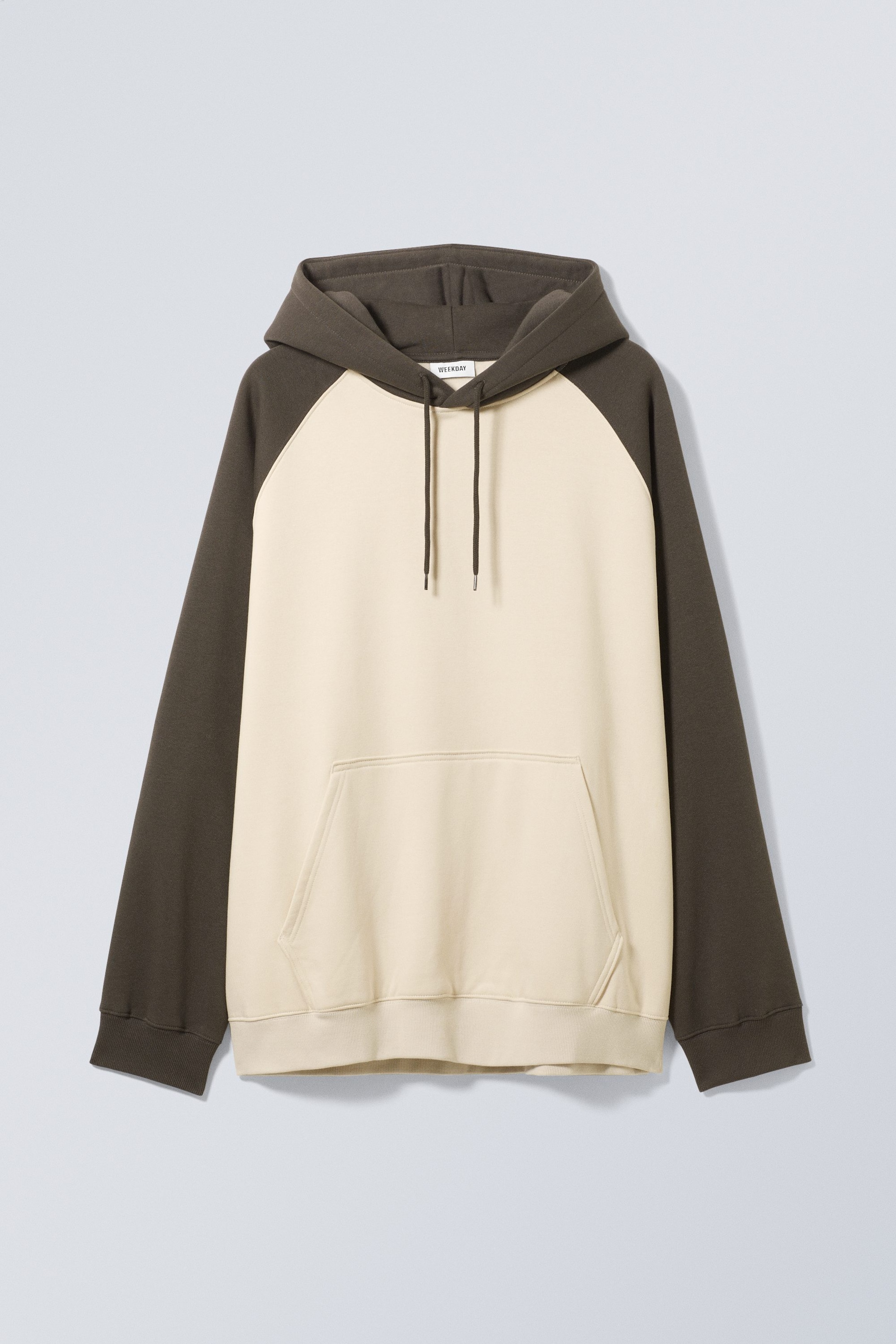 Dusty Grey - Oversized Raglan Hoodie - 0