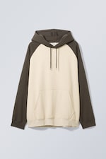 Dusty Grey - Oversized Raglan Hoodie - 0