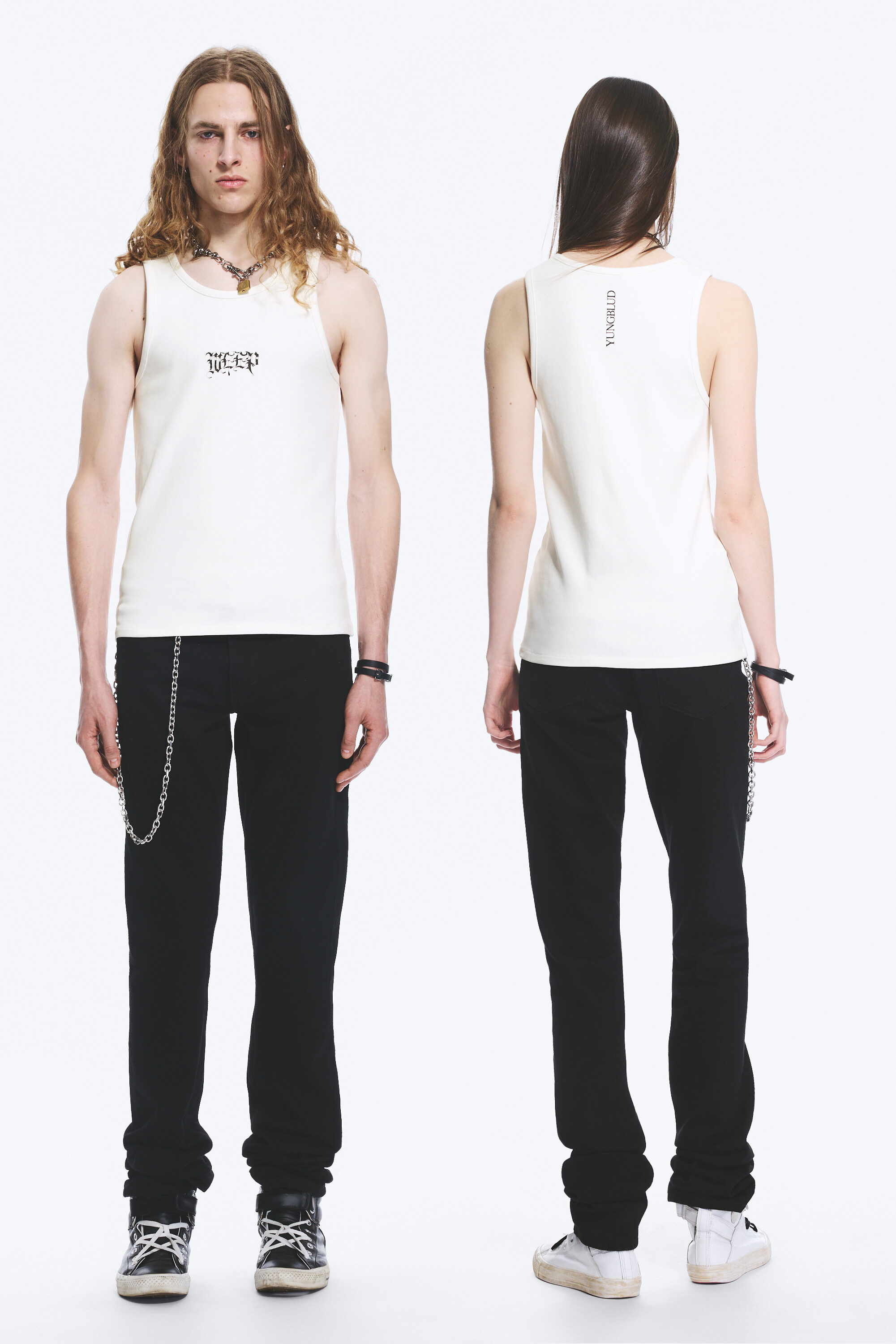 lykke turtleneck tank top - White | Weekday GB