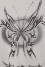 Mystery Butterfly - Oversized Graphic Printed T-shirt - 1