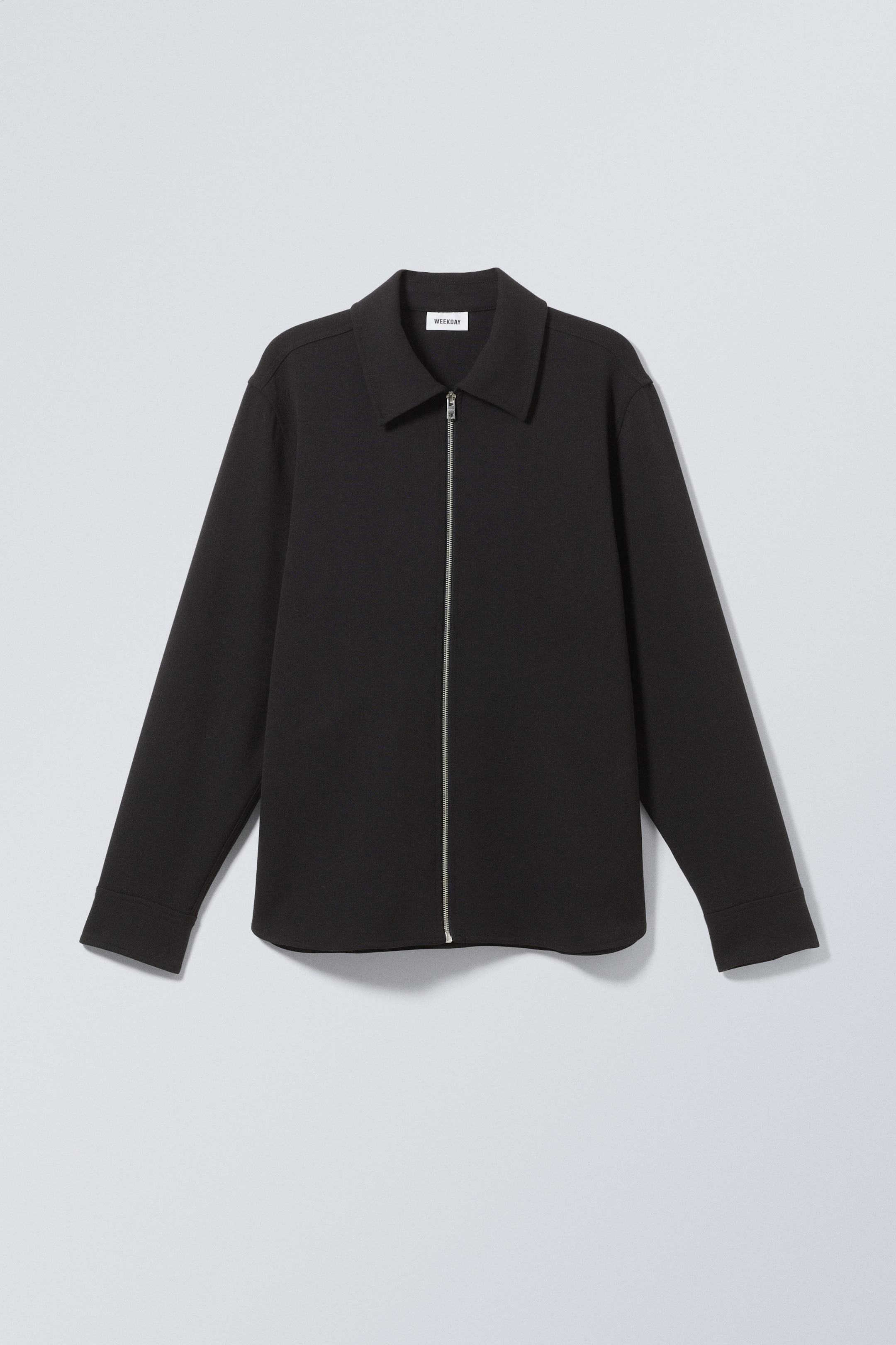 Black - Curtis Relaxed Overshirt - 0