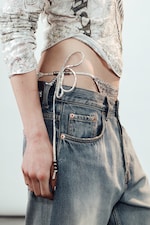 Dusty Light Mole - Creature Tie Bikini Bottom - 0