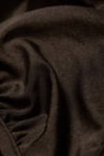 Dunkelbraun - Neckholder-Triangel-Bikinioberteil - 5