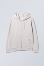 Staubiges Hellgrau - Kapuzenjacke Standard - 0