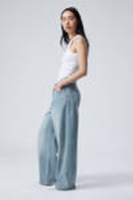 Blue Stream - Medium Blue - Astro Loose Baggy Leg Jeans - 6