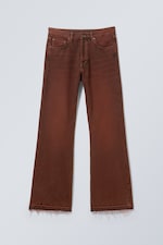 Rusty Red - Time Loose Bootcut Jeans - 0