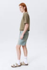 Port Blue - Lichtblauw - Space Relaxed Mid-dij denim shorts - 2