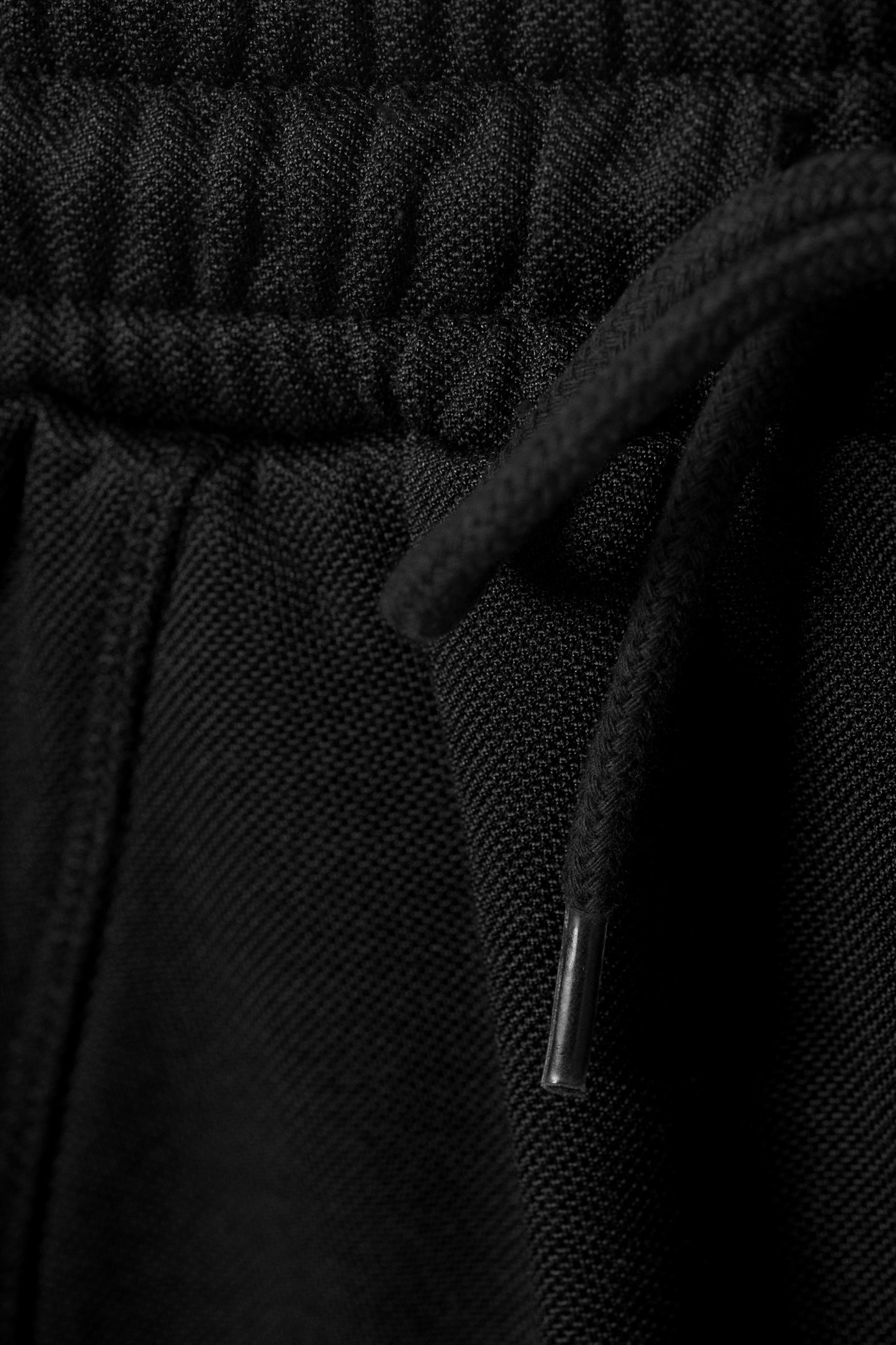 Black - Warm Up Straight Fit Sweatpants - 2